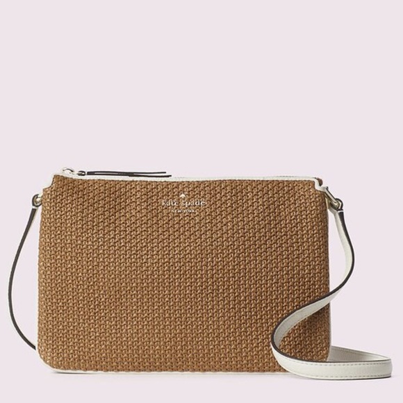 kate spade Handbags - Kate Spade straw crossbody